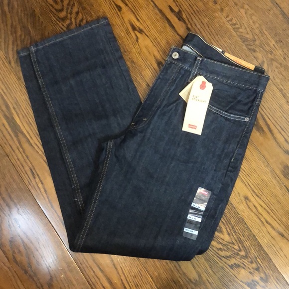 Levi’s 514 Straight Denim Jeans 36x34 NWT - Picture 4 of 7